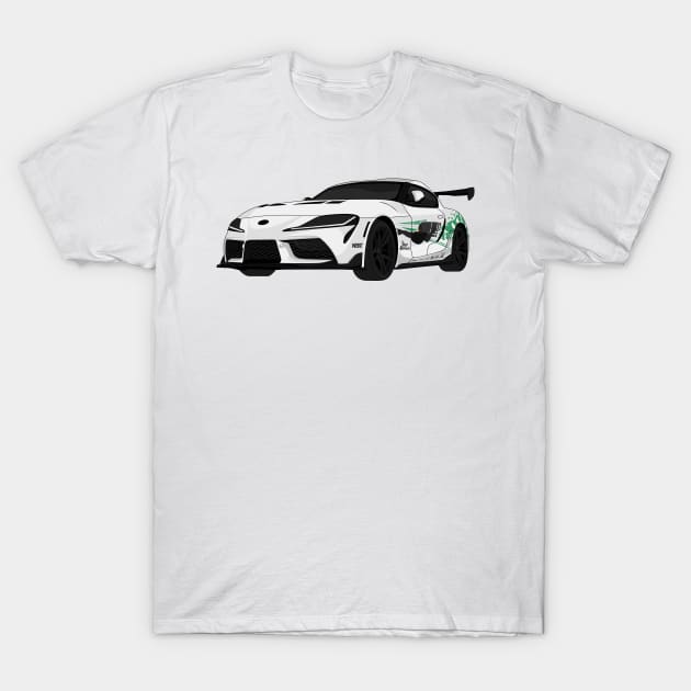 SUPRA WHITE T-Shirt by VENZ0LIC